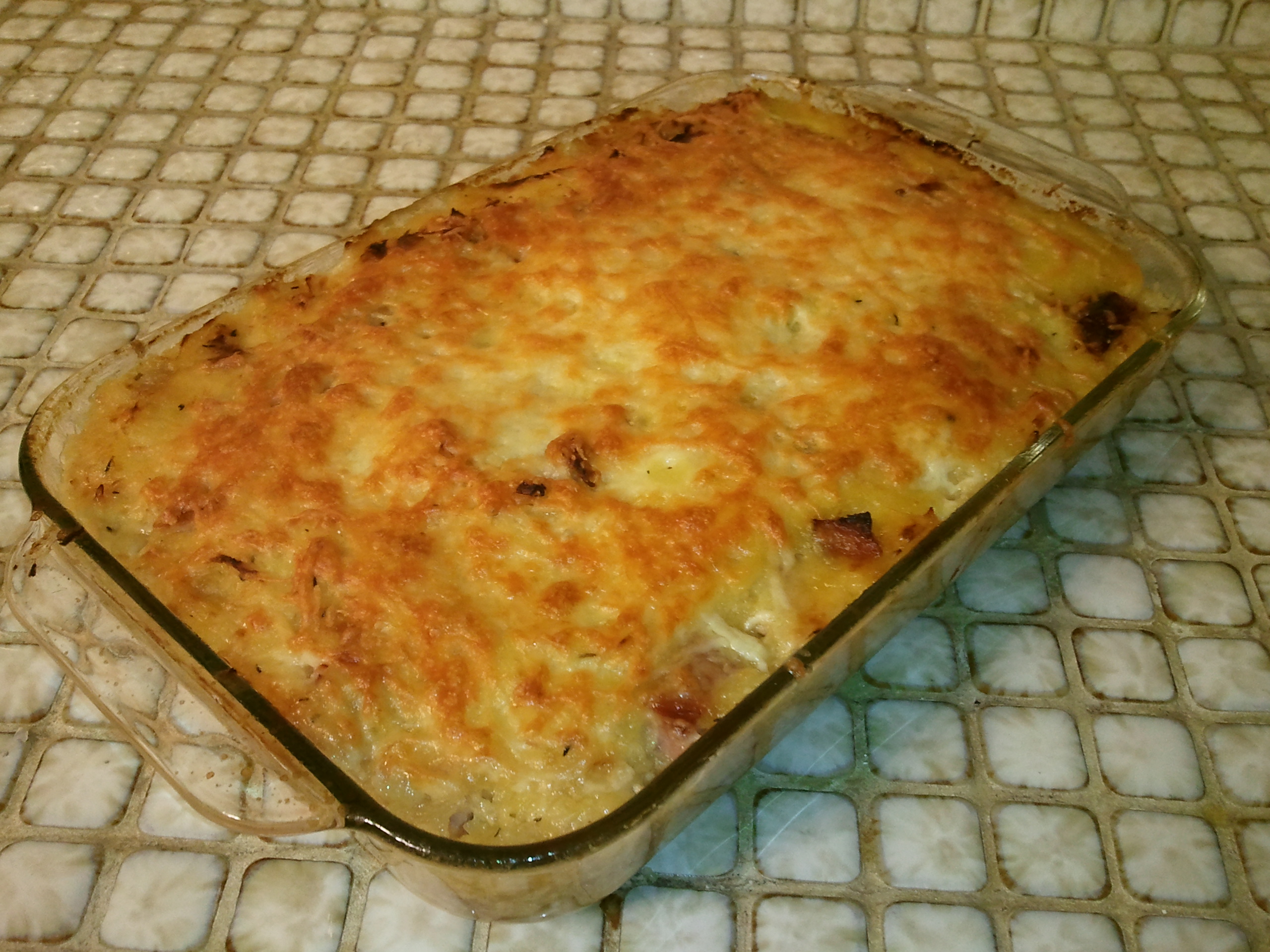 Mini-post: Ham and Spaghetti Squash Casserole | Slightly Obsessed